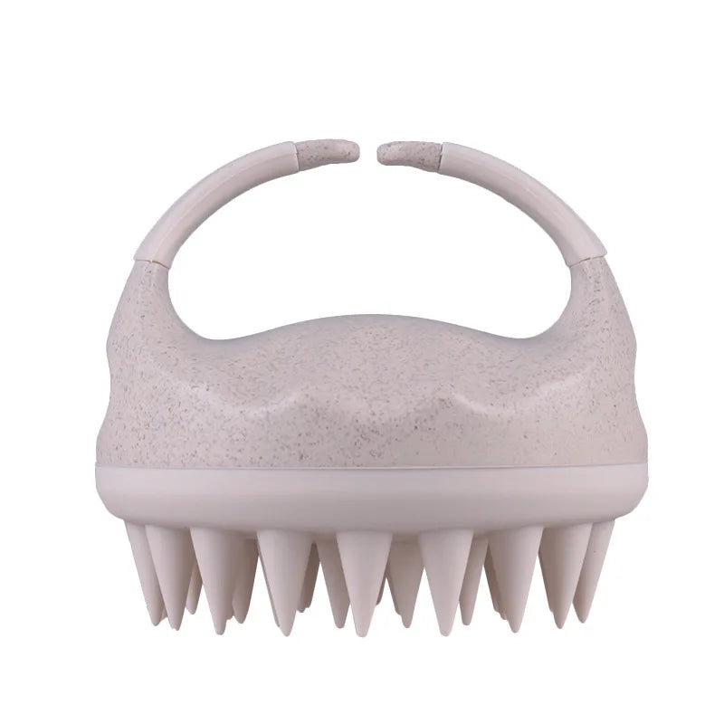 Silicone Scalp Massager Shampoo Brush – Soft Bristle Hair Washing Comb for Deep Cleansing, Scalp Care & Relaxation