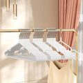 10-Pack Non-Slip Metal Clothes Hangers