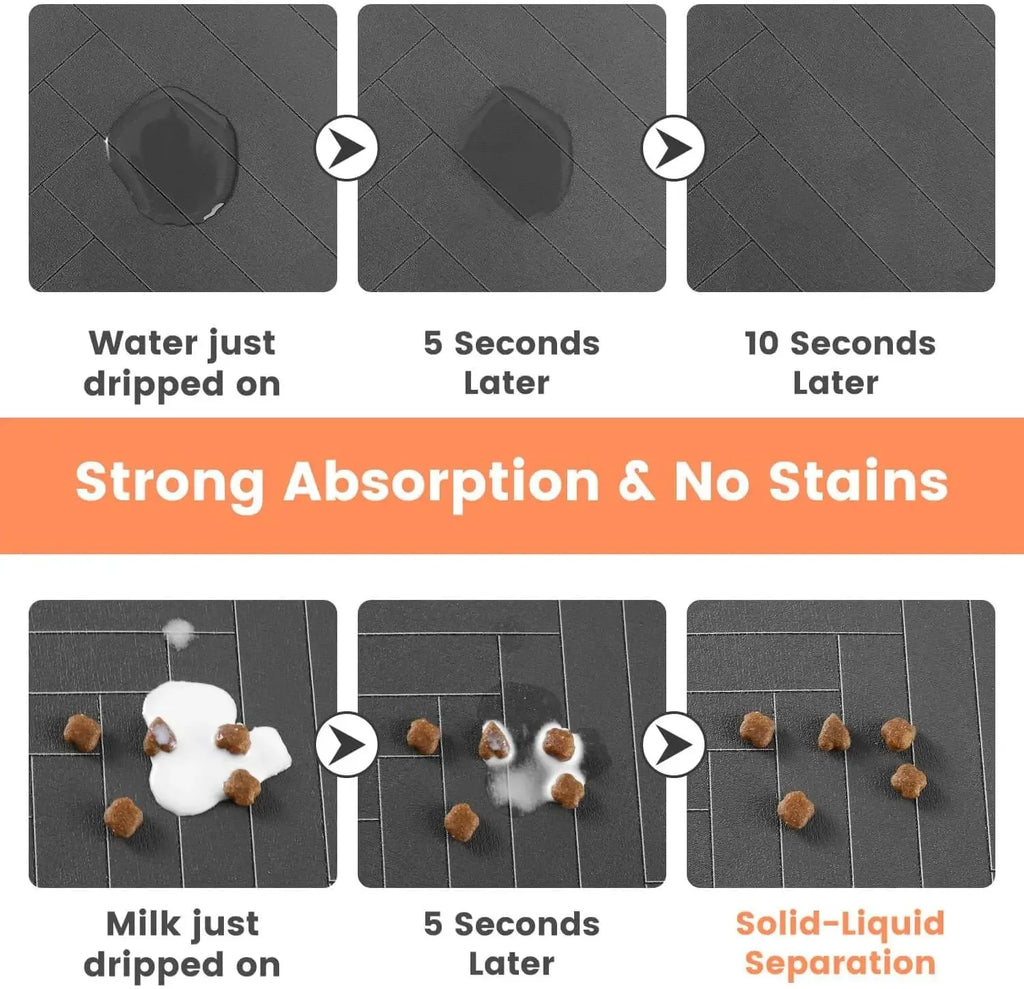 CloudRest™ Quick-Dry Pet Feeding Mat