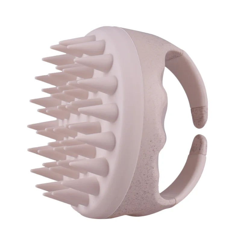 Silicone Scalp Massager Shampoo Brush – Soft Bristle Hair Washing Comb for Deep Cleansing, Scalp Care & Relaxation