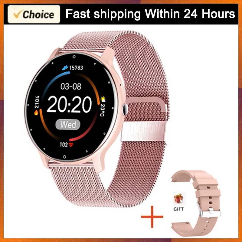 LIGE 2026 Smart Watch for Men & Women – Fitness Tracker with Heart Rate Monitor, Waterproof Sports Watch, Bluetooth Call & Activity Tracker for Android & iOS