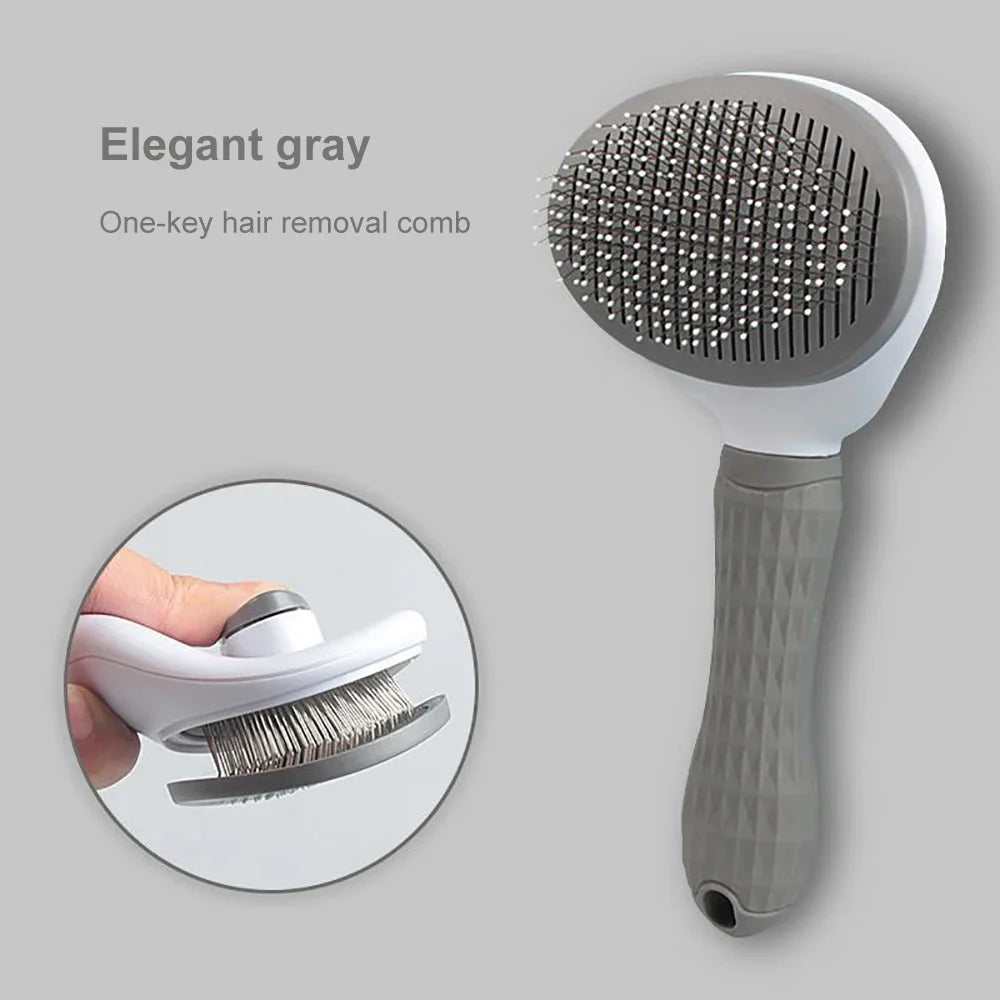 CloudRest™ Self-Cleaning Pet Slicker Brush