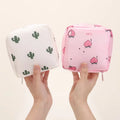 Portable Waterproof Feminine Hygiene Travel Pouch – Discreet Sanitary Pad & Tampon Organizer