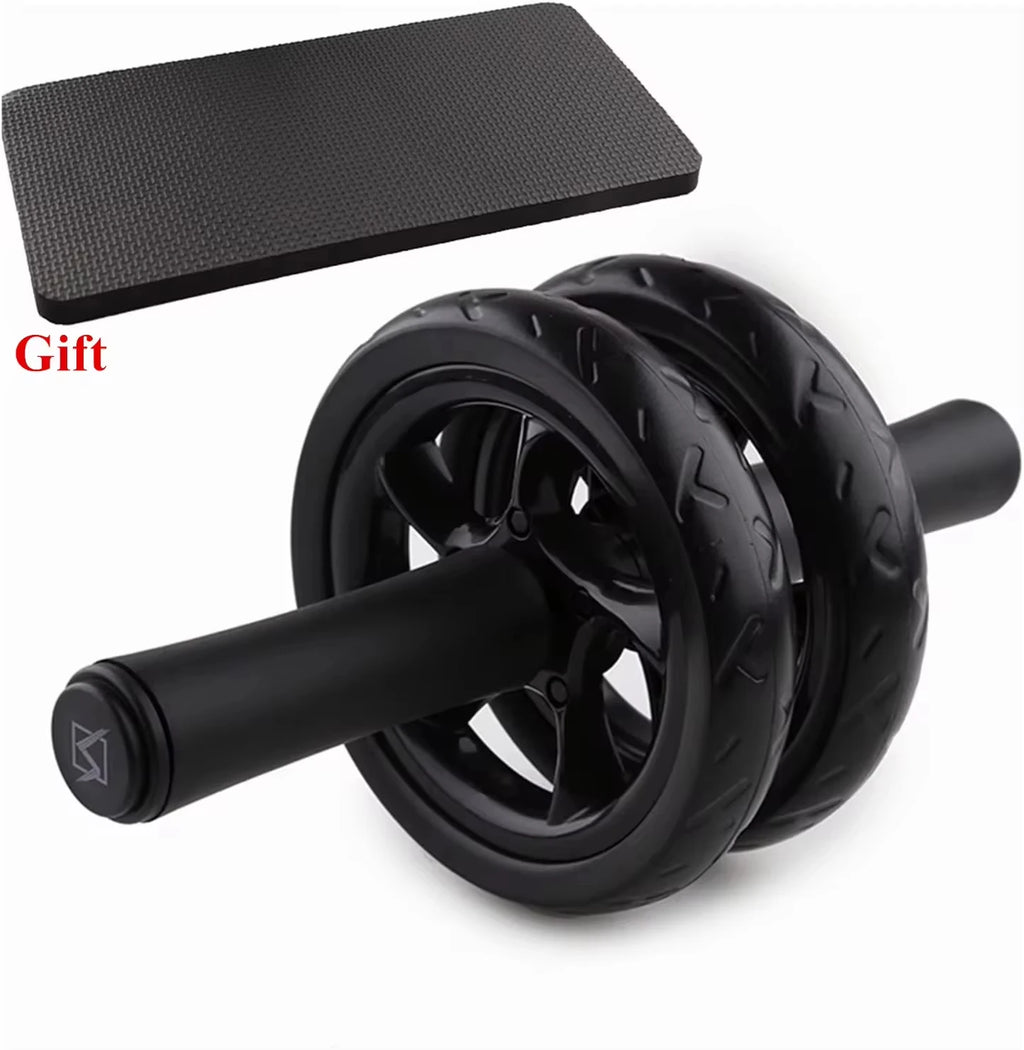 AB Roller Wheel for Core Workout – Portable Ab Roller with Knee Pad for Abdominal Exercise & Fitness Training