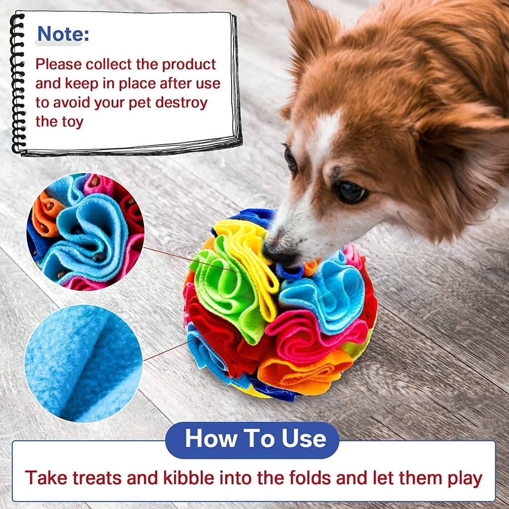 SniffSphere™ Interactive Treat Puzzle Ball for Dogs