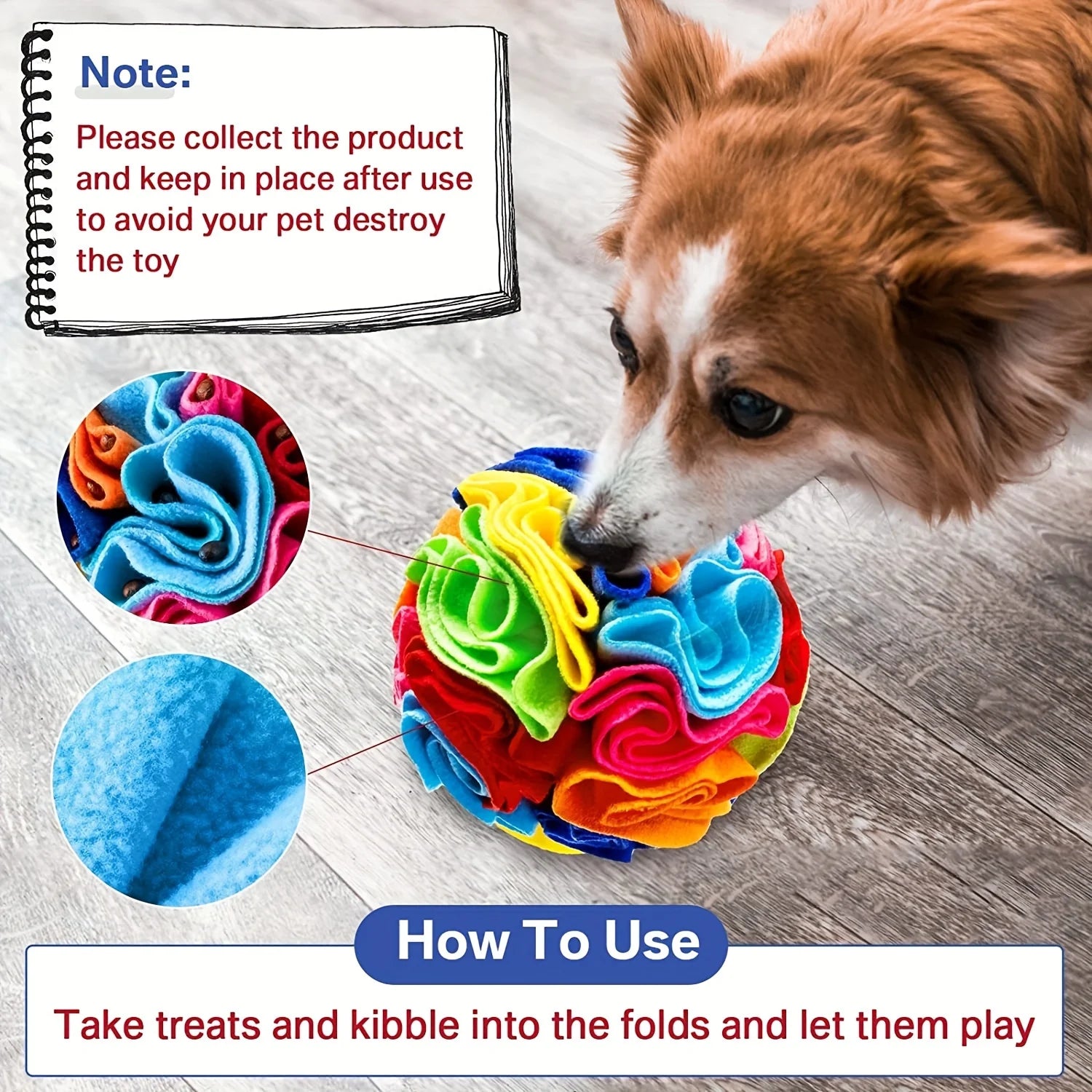 SniffSphere™ Interactive Treat Puzzle Ball for Dogs