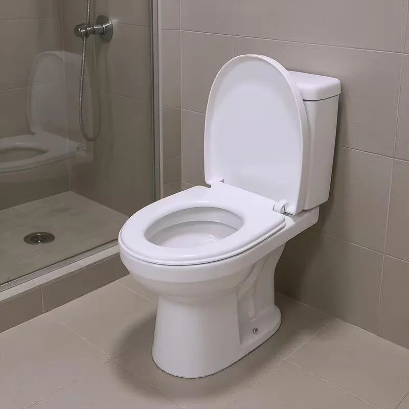 Luxury Soft-Close Quick Release Toilet Seat – Easy Install White Bathroom Seat