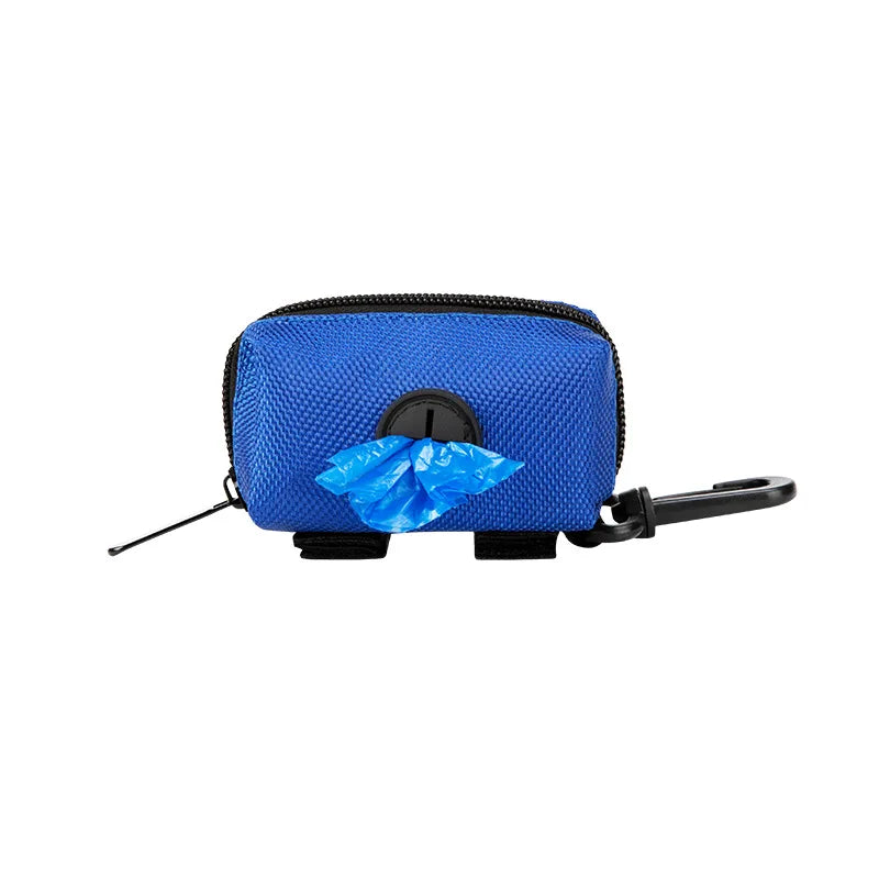 Premium Dog Poop Bag Holder with Leash Attachment