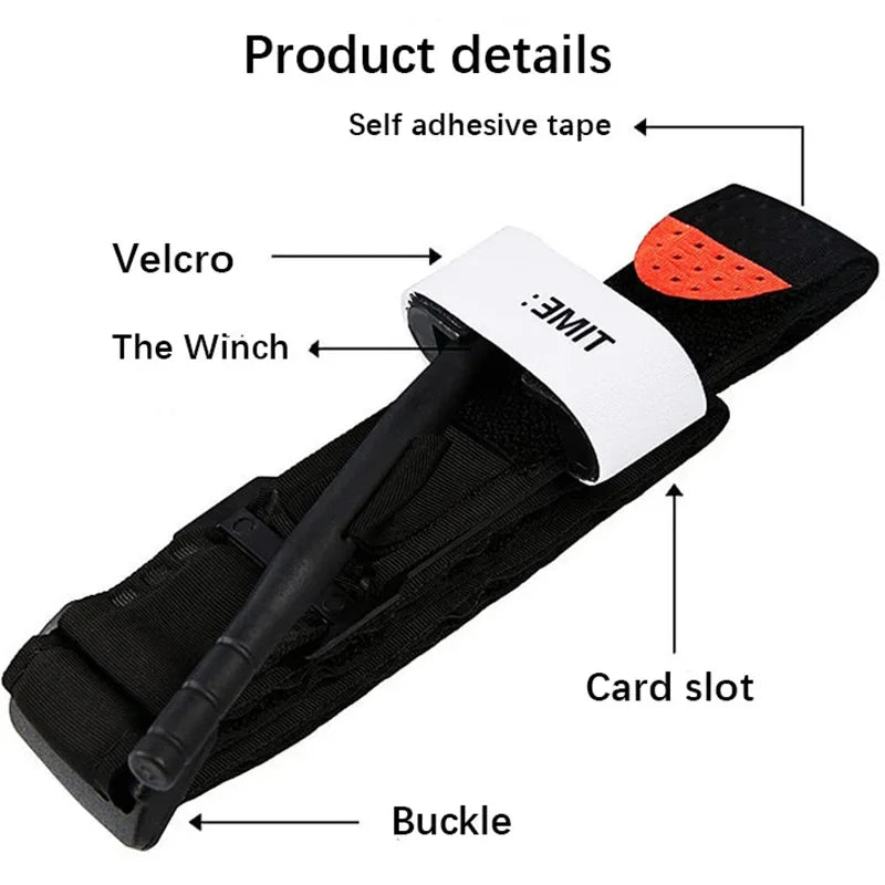 Emergency Tourniquet – Rapid Response Bleeding Control Kit for Home, Travel, Outdoor & Emergency Preparedness