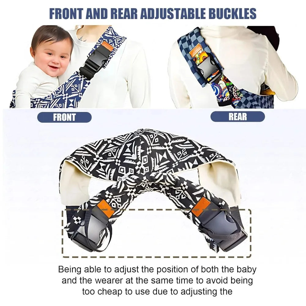 Adjustable Baby Carrier Newborn Crossbody Wrap Toddler Hip-seat Portable Sling Bag for Travel Infant Wrap Baby Bag Accessories