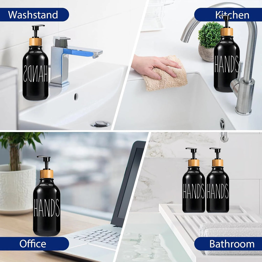 Farmhouse Hand & Dish Soap Dispenser Set