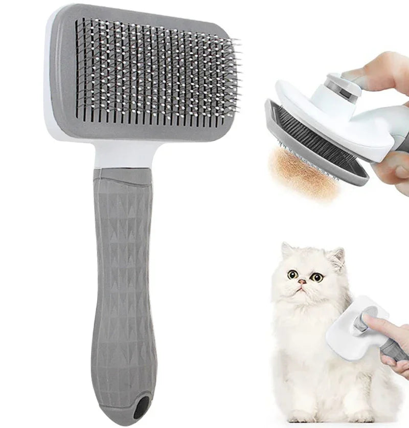 CloudRest™ Self-Cleaning Pet Slicker Brush
