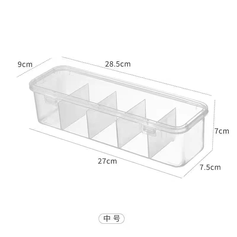 Clear Cable Organizer Storage Box