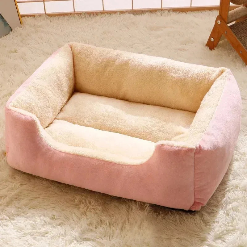 CloudComfort™ Plush Pet Bed for Cats & Small Dogs