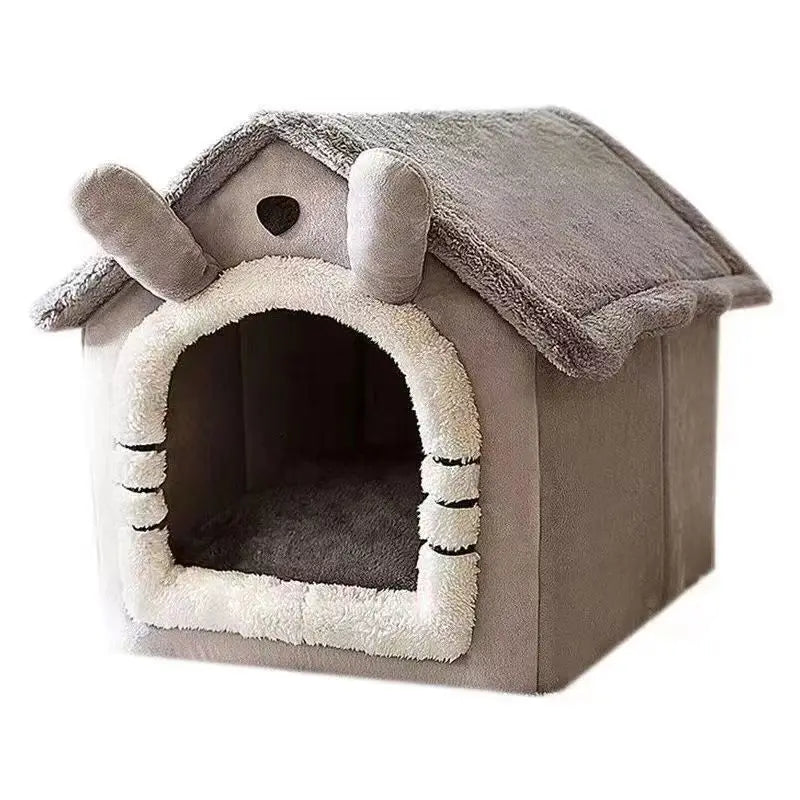 SnugglePaws™ Cozy Pet House Bed