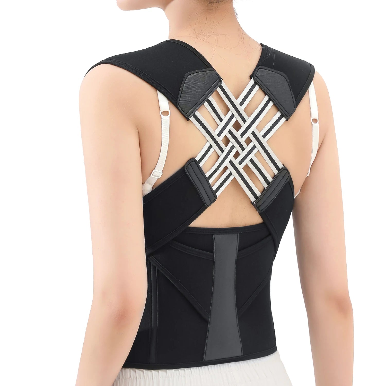 Adjustable Posture Corrector Back Brace for Men & Women – Upper Back & Shoulder Support