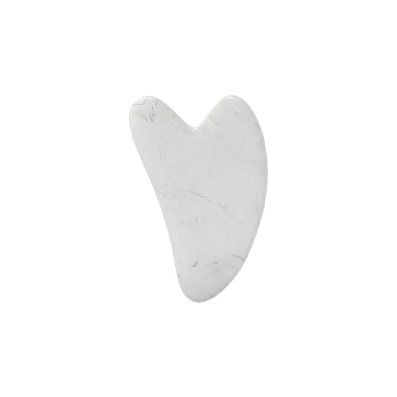 2-in-1 Facial Roller & Gua Sha Set – Face Neck Eye Massager Tool with Heart Shaped Scraping Board for Skincare & Lymphatic Drainage