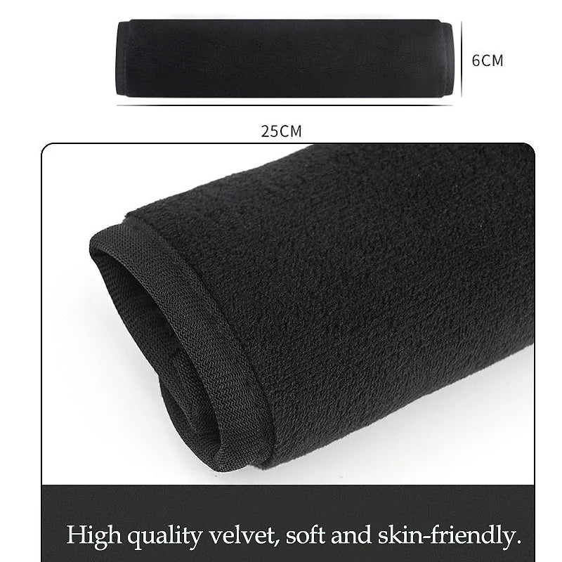 ComfortRide™ Seat Belt Shoulder Pads (2-Pack) - Soft Cushion Covers for Adults & Kids