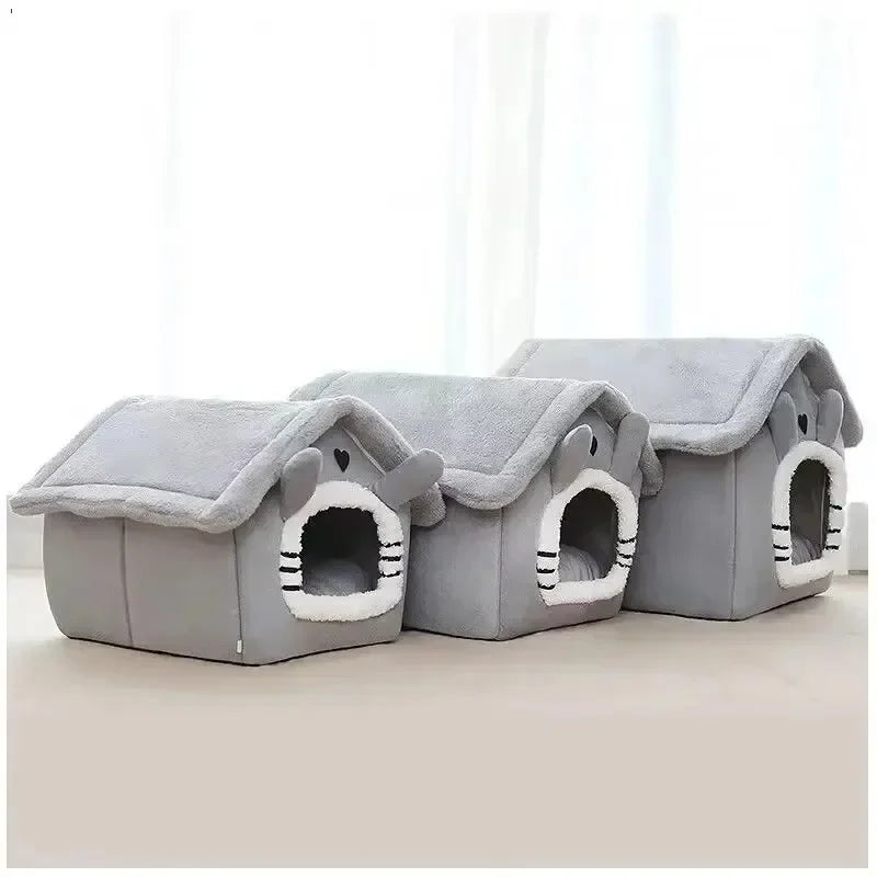 SnugglePaws™ Cozy Pet House Bed