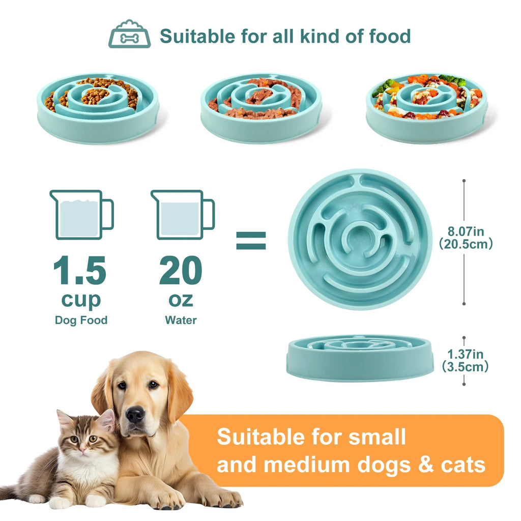 SlowPace™ Slow Feeder Dog Bowl