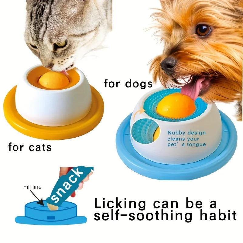 CloudRest™ Slow Feeder Lick Bowl for Dogs & Cats