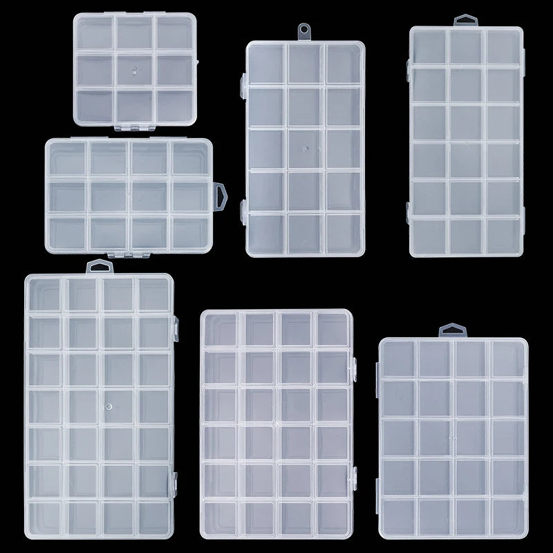 Clear Jewelry & Bead Organizer Box