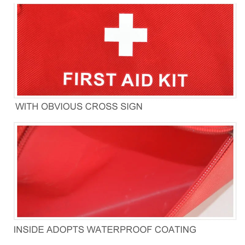 50-Piece Emergency First Aid Kit – Compact Medical Kit for Home, Car, Travel, Camping & Outdoor Safety