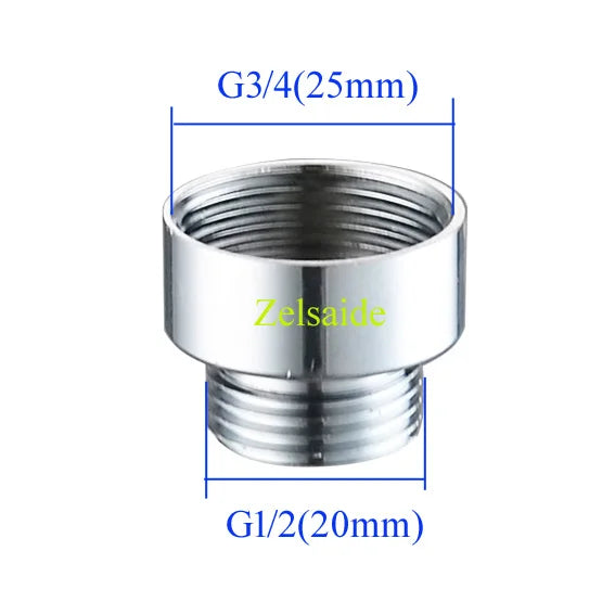 3-Way Brass G3/4 G1/2 Shower Diverter Valve, Bathroom Accessories