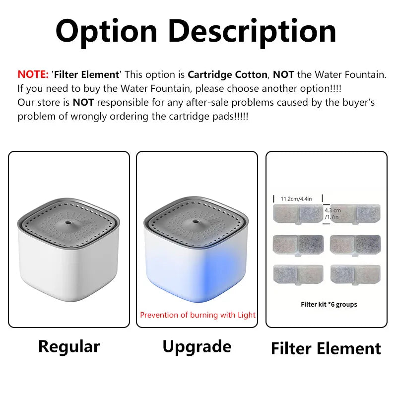 3L Automatic Cat Water Fountain - USB Quiet Pet Water Dispenser with Filter, Large Capacity