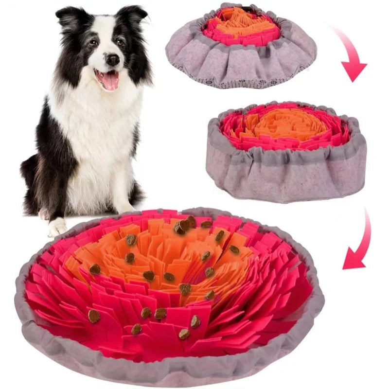 SniffBloom™ Interactive Slow Feeder & Snuffle Mat