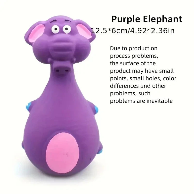 CloudRest™ Squeaky Rubber Dog Toy