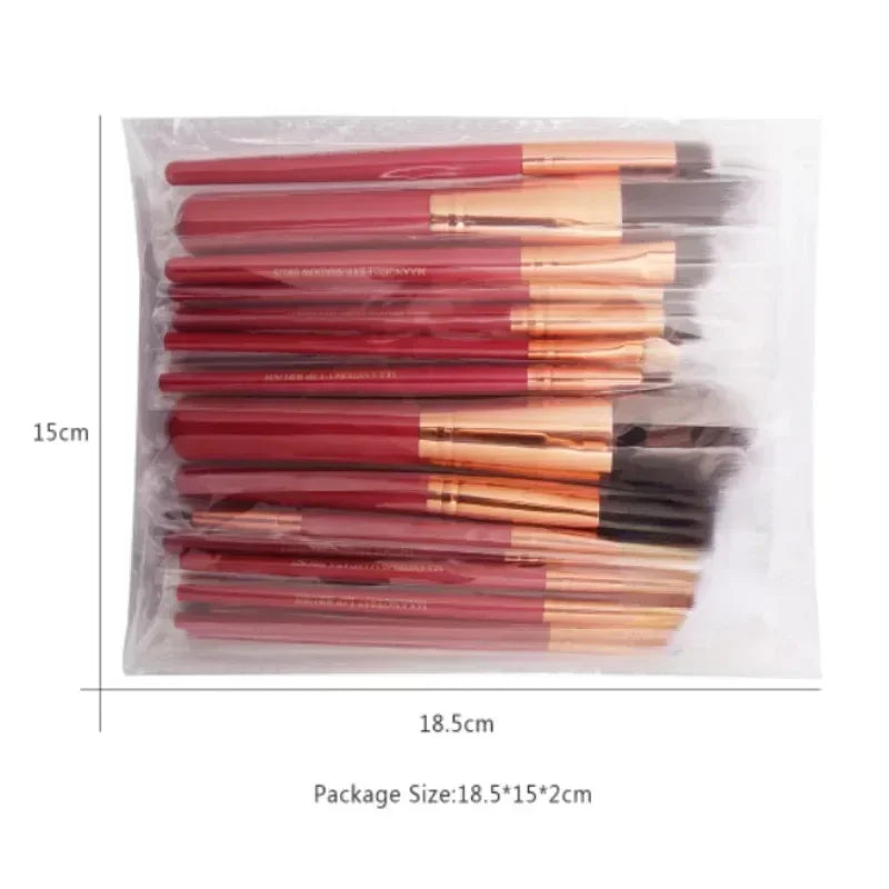 Professional 3/13/22pcs Makeup Brush Set – Premium Eyeshadow, Eyeliner, Foundation & Blending Brushes for Flawless Makeup Application
