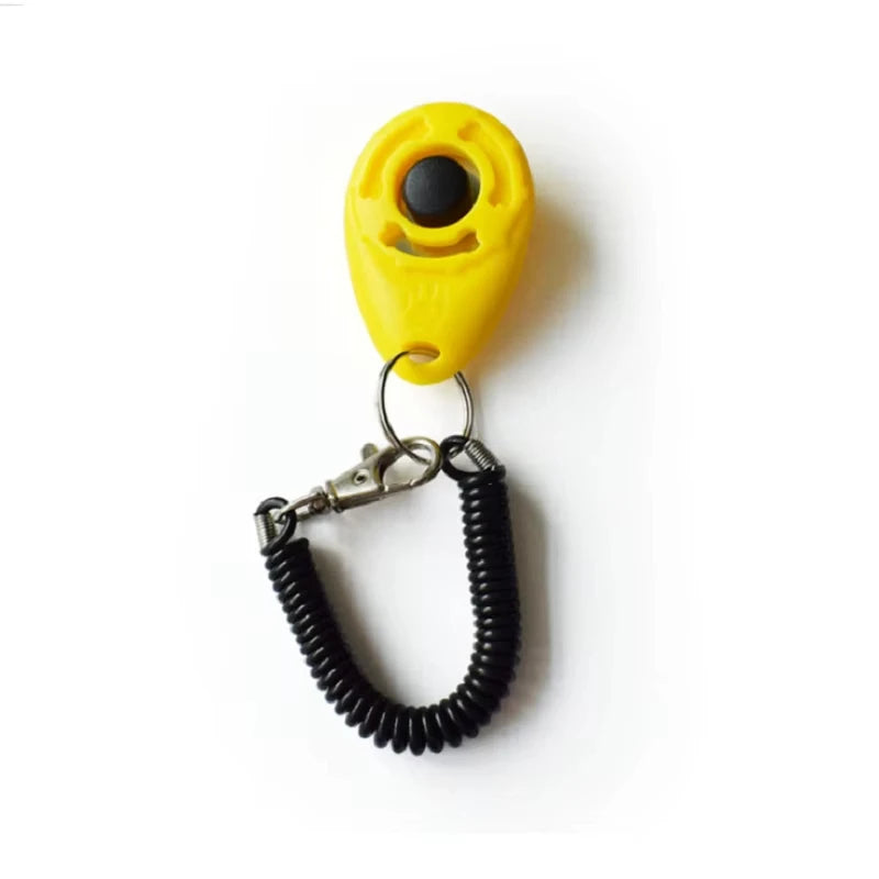 Pet Training Clicker with Wrist Strap – Dog & Cat Behavior Training Tool