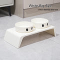 Elevated Pet Feeder with Double Stainless Steel Bowls