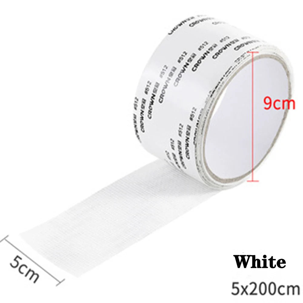 Window Screen Repair Tape - Waterproof Self-Adhesive Mesh Patch | Keep Insects & Mosquitoes Out