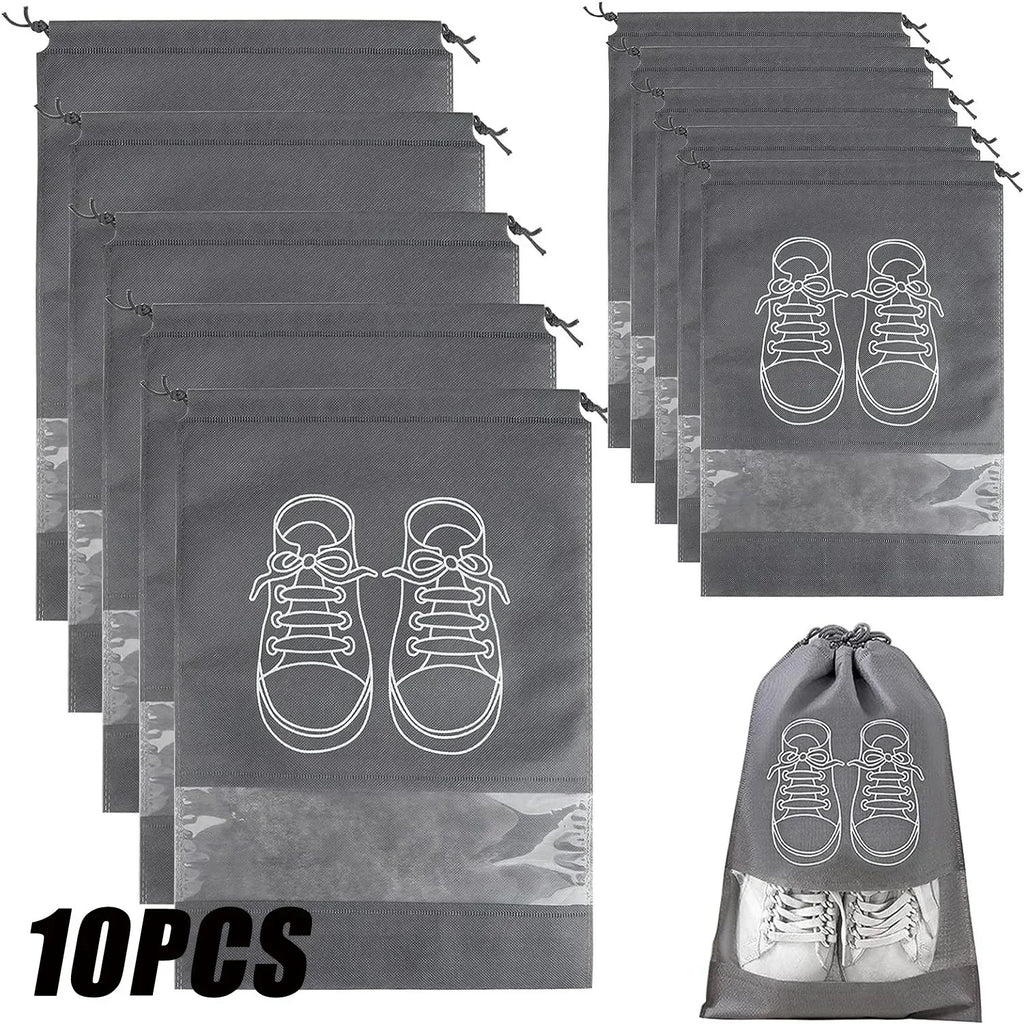 Travel Shoe Storage Bags (5/10 Pack)