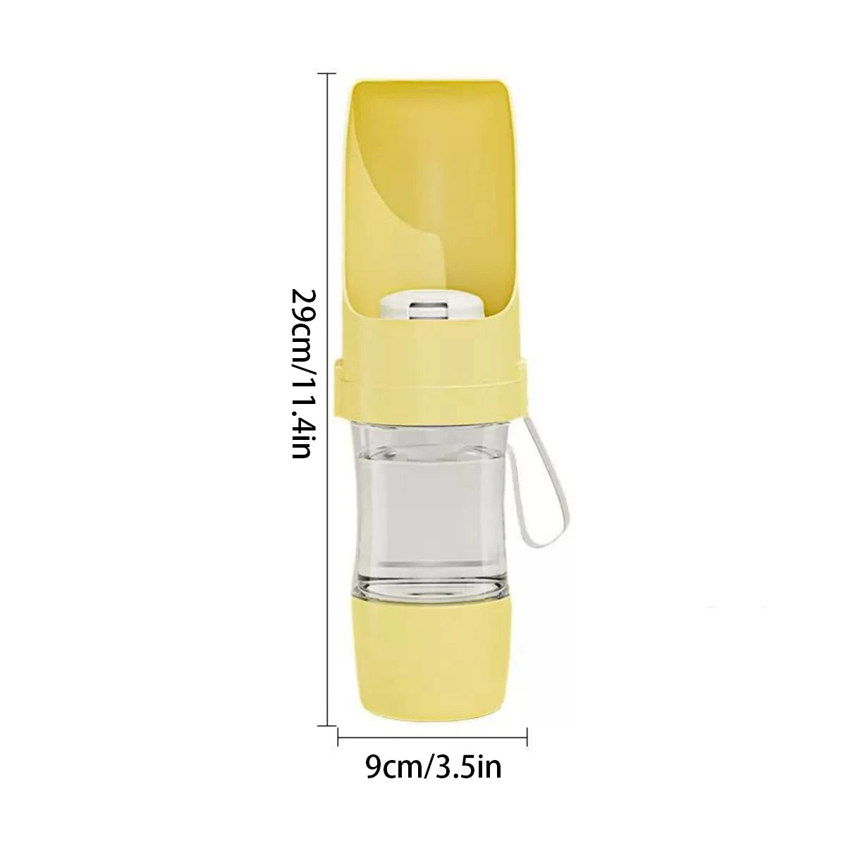 TravelPaws™ Portable Pet Water & Food Bottle