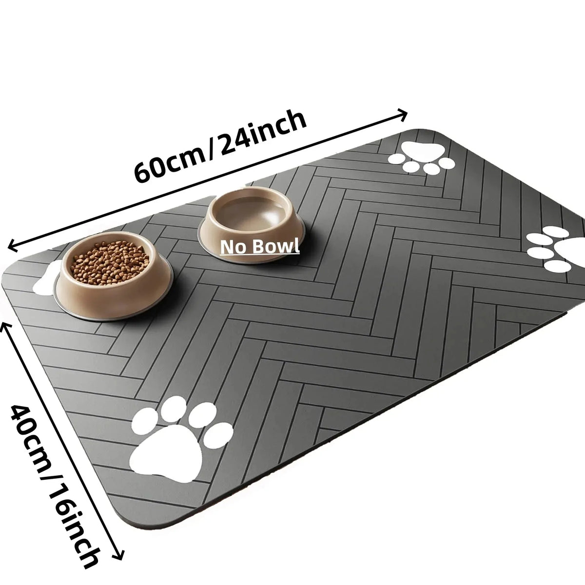 CloudRest™ Quick-Dry Pet Feeding Mat