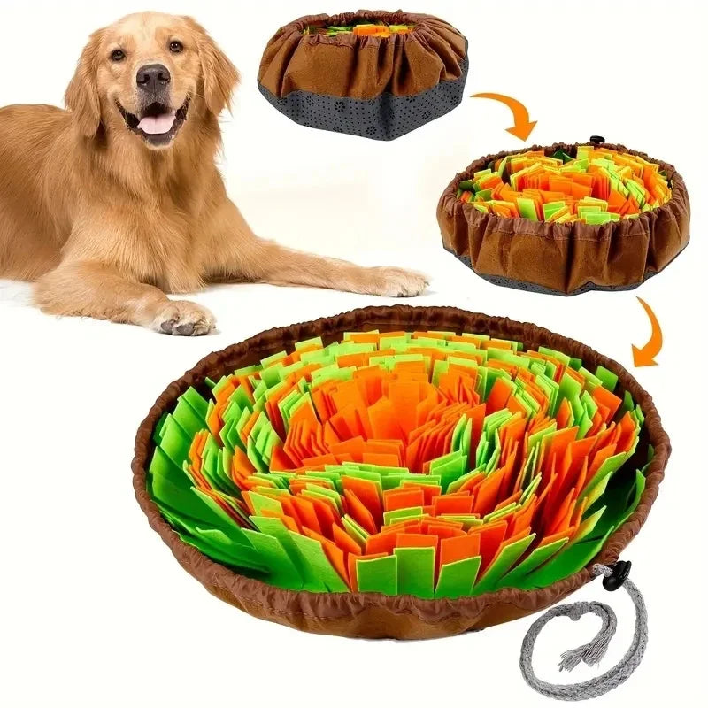 SniffBloom™ Interactive Slow Feeder & Snuffle Mat