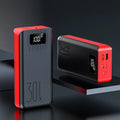 30000mAh Power Bank with Digital Display – Fast Charging Portable Charger, High Capacity Slim Powerbank for Mobile Phones