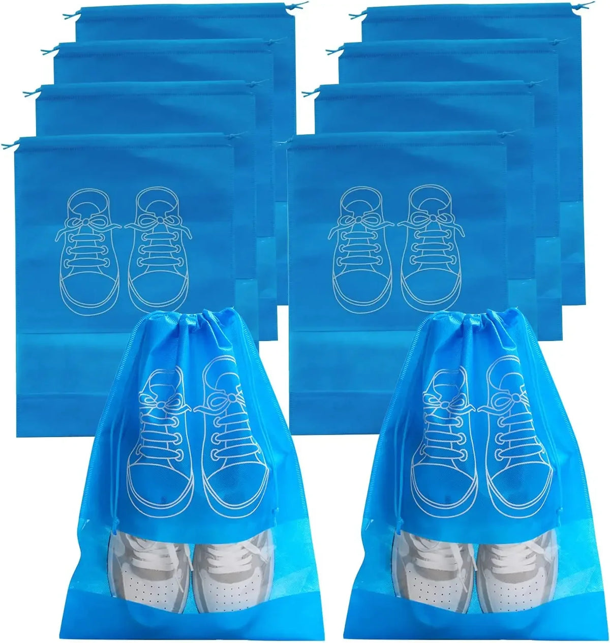 Travel Shoe Storage Bags (5/10 Pack)