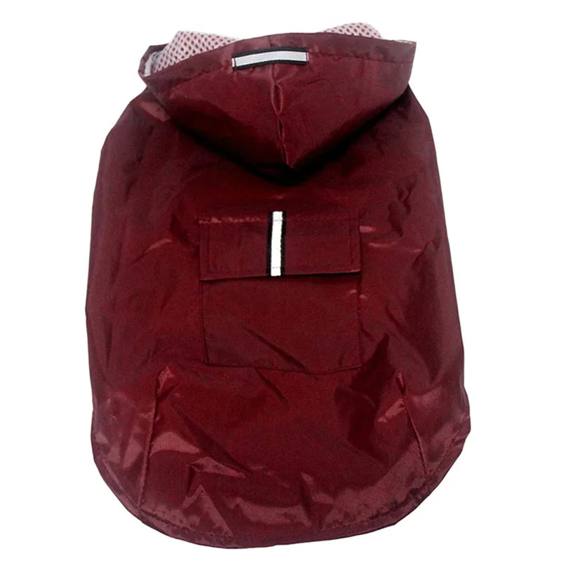 RainShield™ Waterproof Dog Raincoat – Reflective Hooded Rain Jacket for Small, Medium & Large Dogs