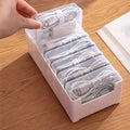 Cable Storage Box with 7 Small Compartments - Desktop Cable Organizer & Desk Tidy for Office