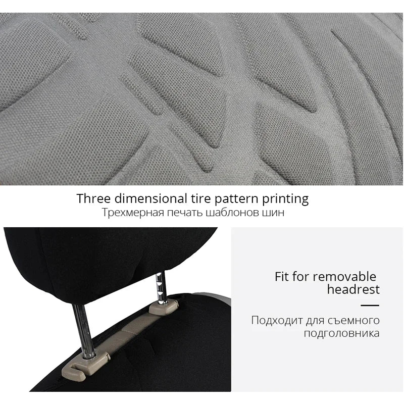 DriveStyle™ Premium Front Seat Covers - Universal Fit for Cars, SUVs & Trucks