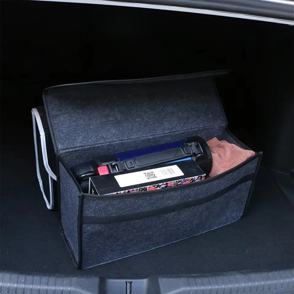 Premium Felt Car Trunk Organizer
