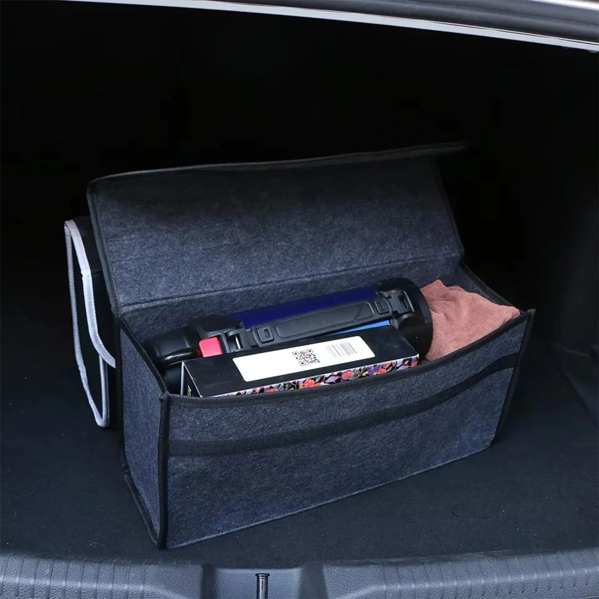 Premium Felt Car Trunk Organizer