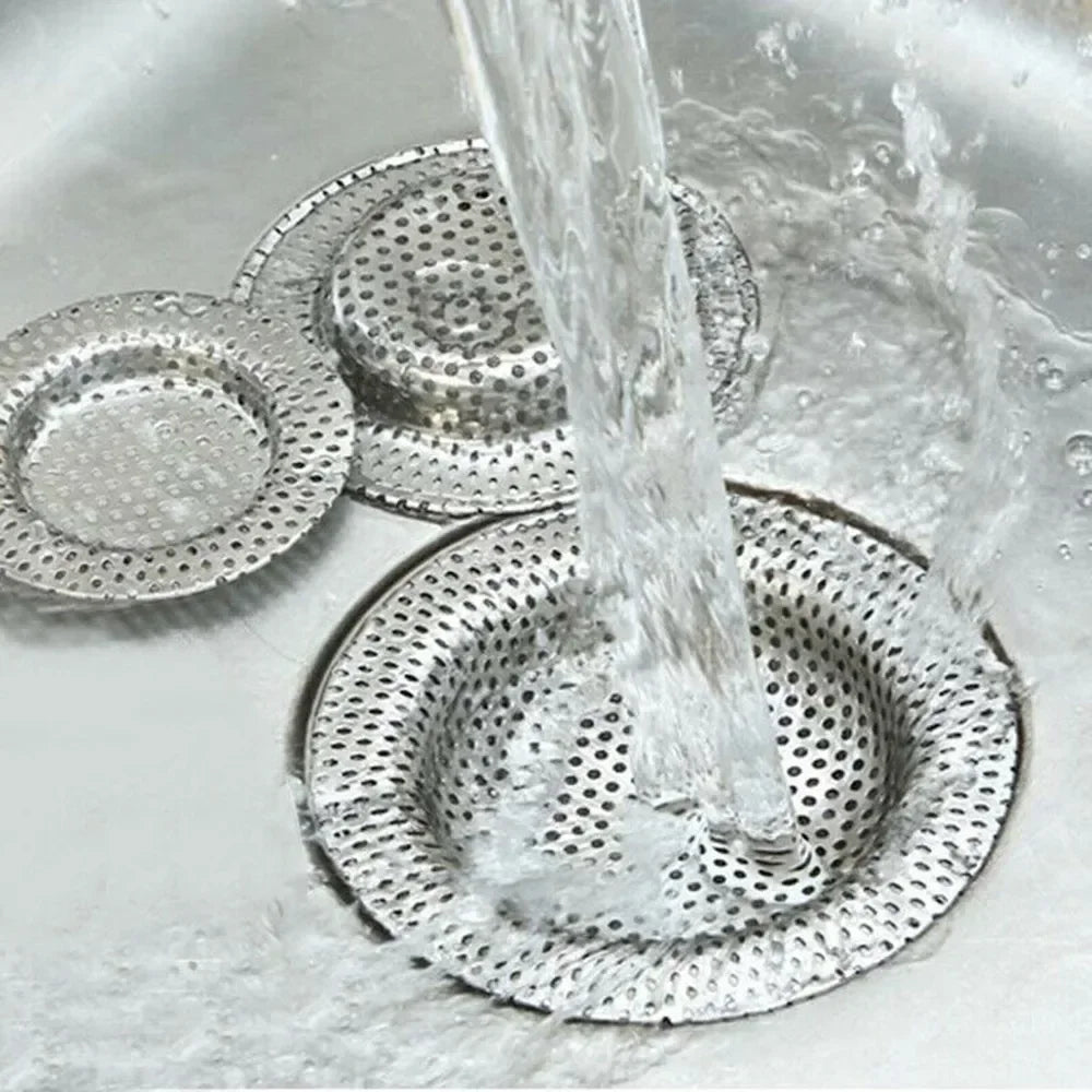 Stainless Steel Sink Strainer Mesh Filter – Kitchen Drain Hair Catcher