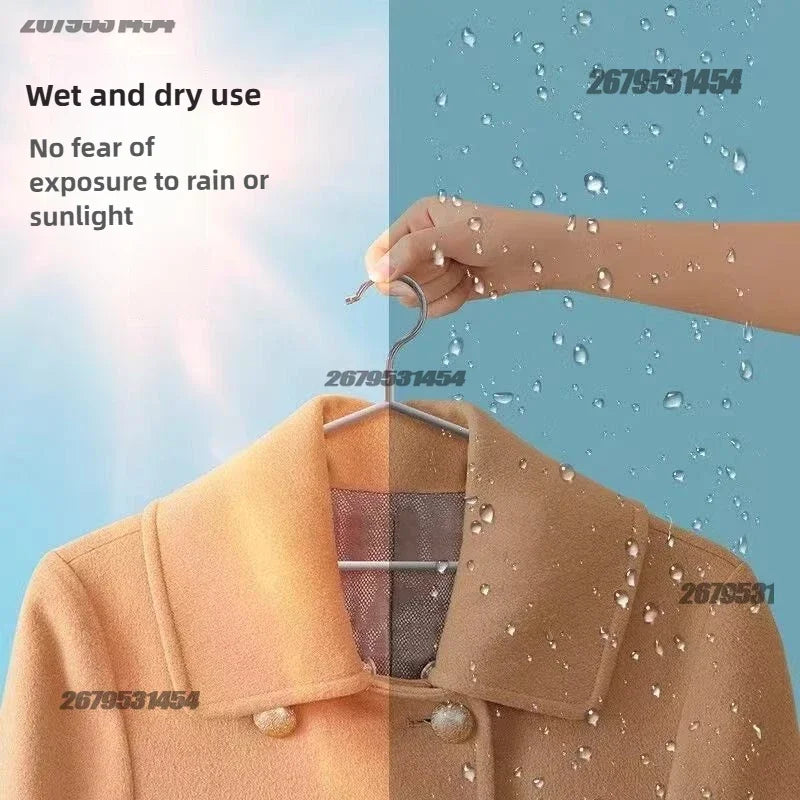 Non-Slip Metal Clothes Hangers