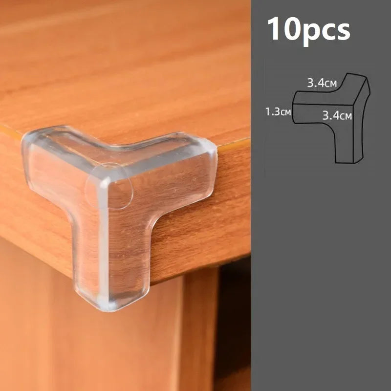 Clear Baby Corner Protectors (4 or 10 Pack)