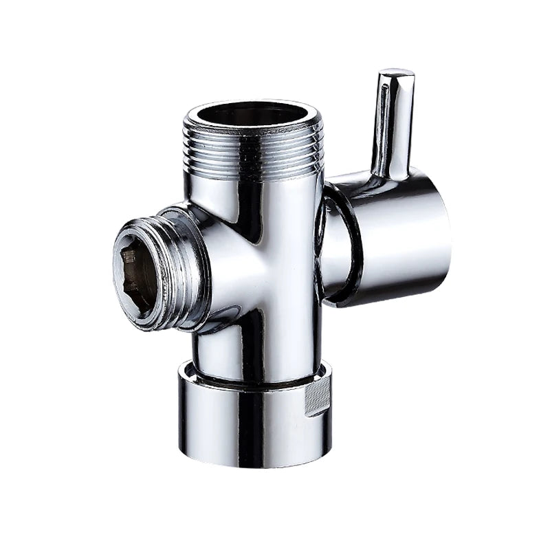 3-Way Brass G3/4 G1/2 Shower Diverter Valve, Bathroom Accessories